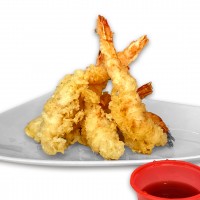 Tempura de llagostins (5p)
